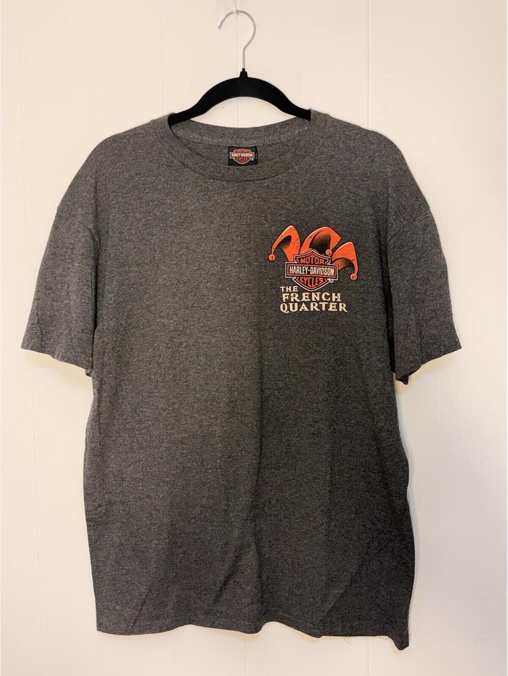 Harley-Davidson French-Quarter Bourbon Street Shirt Size L - New-Orleans LA